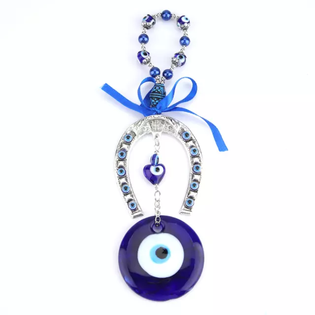 Turkish Blue Eyes Blessing Amulet Wall Hanging Home Decor Muslim Ornament Dob