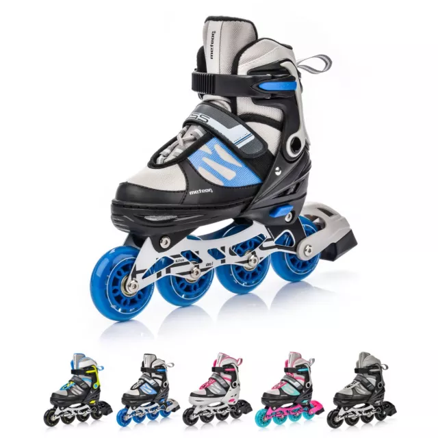 Inline Skates Size 9-1 Inline Roller Children's Kids Adjustable Roller Blades me