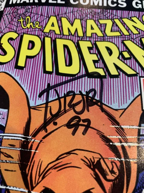1983 Amazing Spider-man #238 1st Hobgoblin! Comic John Romita Jr. Auto W Tattooz 5