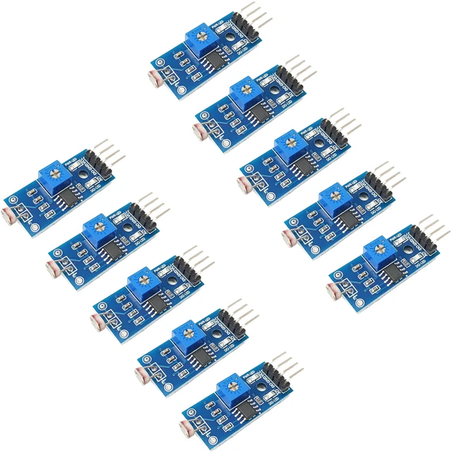 LDR LIGHT SENSOR Module for Arduino ESP32 ESP8266 Raspberry Pi 10 ...