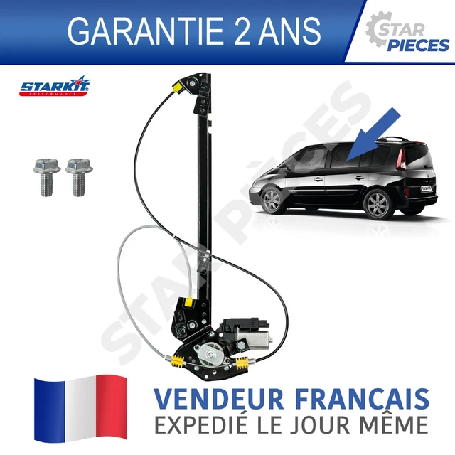 Lève-vitre Manuel Arrière Gauche Pour Renault Super 5 – Neuf Et Compatible