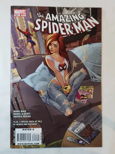 Amazing Spider-Man #601 VF 8.0 Red-Headed Stranger J. Scott Campbell Cover! 