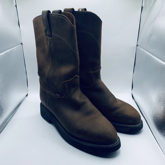 JUSTINE BOOT 6 CM IN BRONZE BROWN CALFSKIN