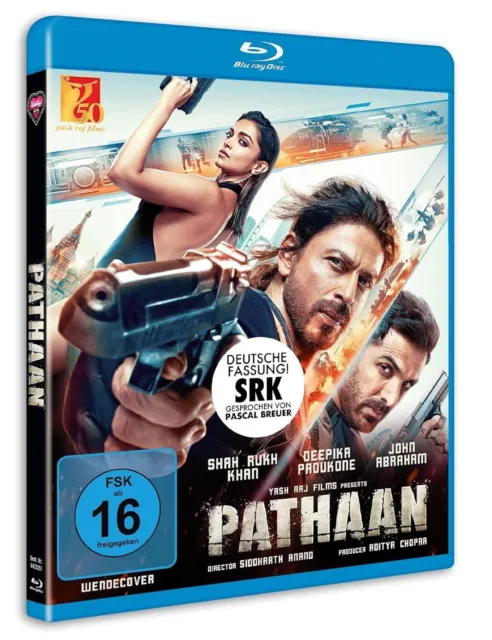 Pathaan (2023)[Blu-ray/NEU/OVP] Bollywood - Action mit Shah Rukh Khan, Deepika