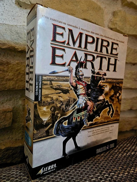 Empire Earth Sierra - PC - Big Box 2001. Version Française