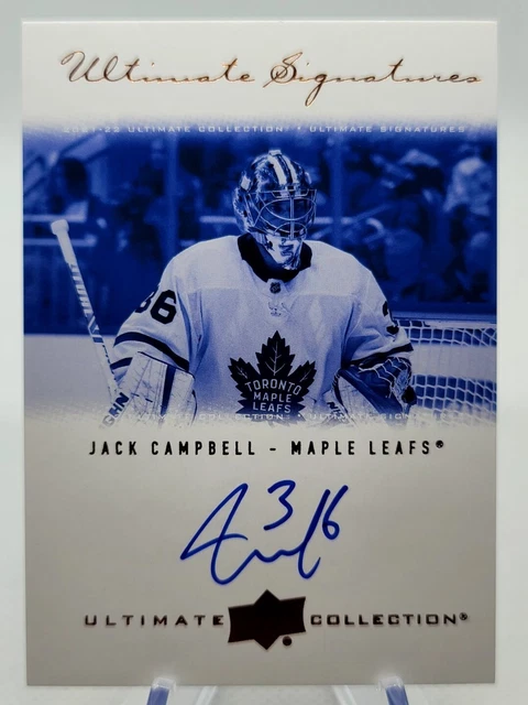 2021-22 UD ULTIMATE Collection Jack Campbell Signatures Auto EUR 1,85 ...