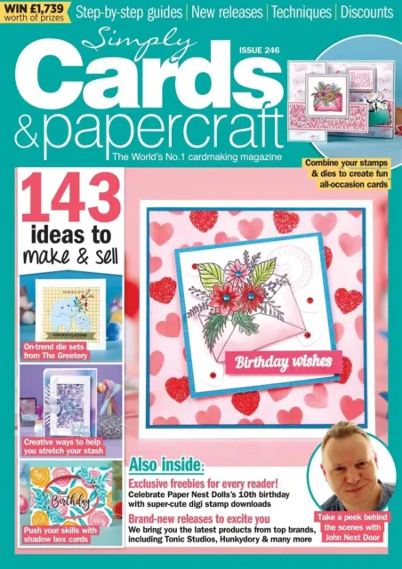 Simply Cards & Papercraft Magazine Issue 246 All-Occasion Stamp & Die Set 2