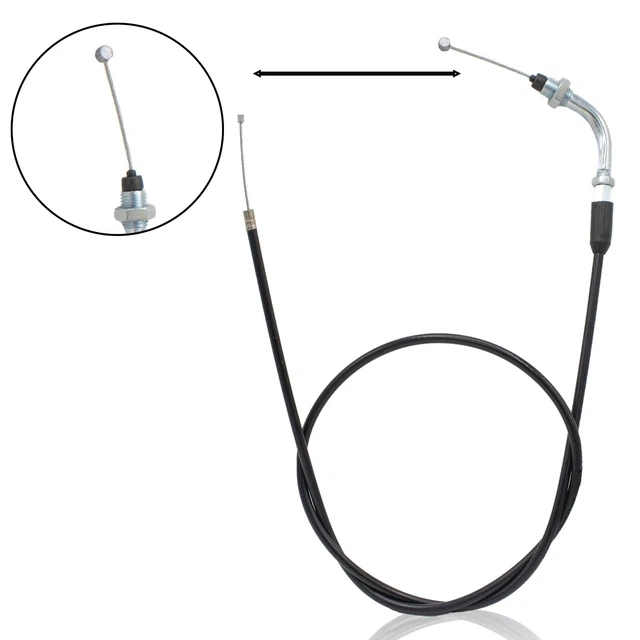 Câble D’accélérateur Incurvé Pour Honda XR50 CRF50 Et Pit Bikes - Longueur 34 Pouces