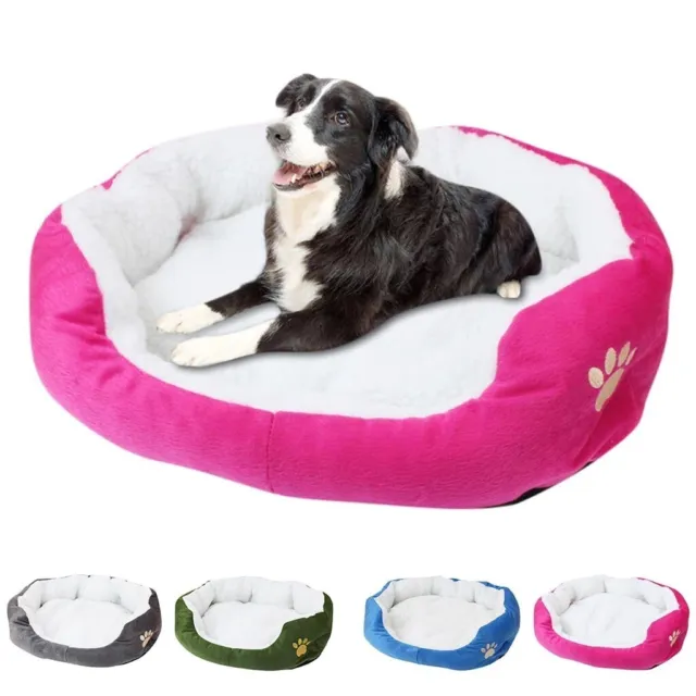 Super Soft Pet Bed Kennel Fleece Dog Bed Pet Cat Mat For Small Medium Large Dog