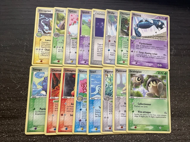Lot 16 PokãMon Ex Deoxys Block Cards Used