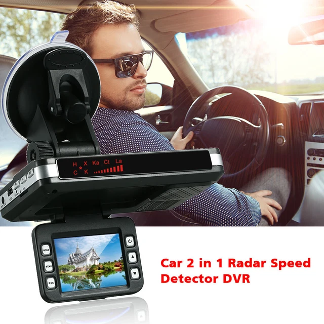 Detector Car DVR 2 in 1 720P Dash Cam  Speed Detector with N6A4