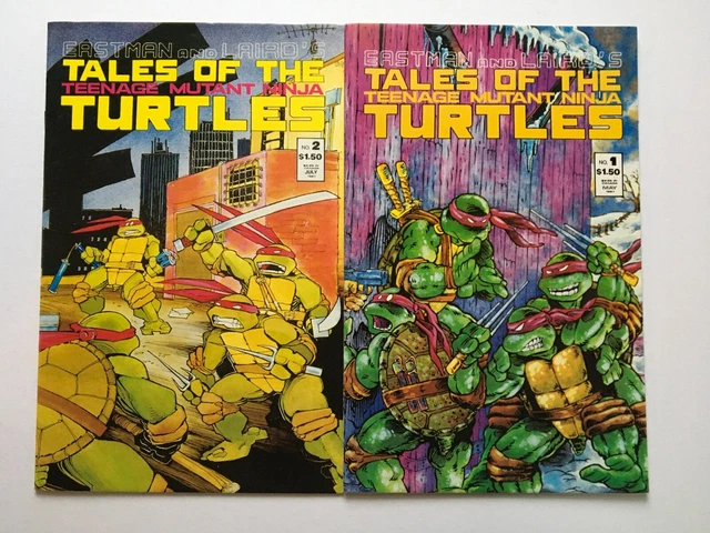 Tales of the Teenage Mutant Ninja Turtles 1 and 2 Mirage Studios 1987 Comic Lot