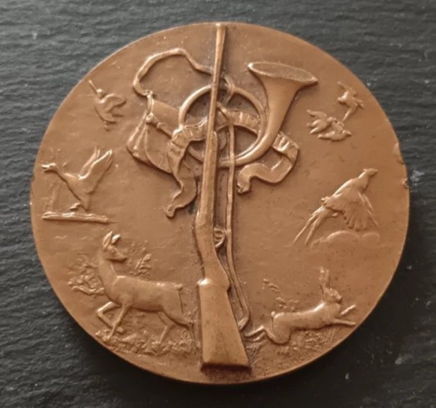 Médaille Office National De La Chasse 1981 Par BARON - Bronze - MED12945