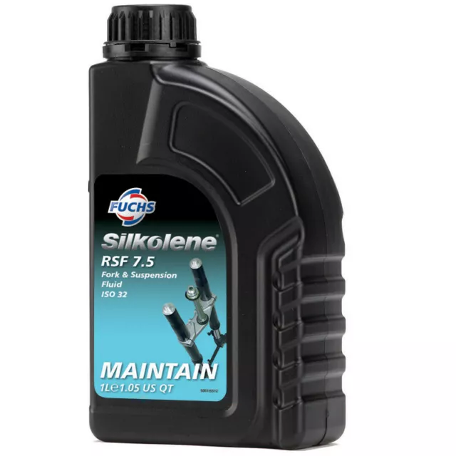 Silkolene RSF 7.5 Fork & Suspension Oil Fluid 7.5WT - 1 Litre