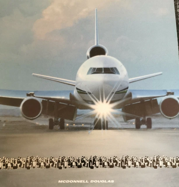 McDonnell Douglas MD-11  Aircraft Airliner Manufacturer Brochure 1996