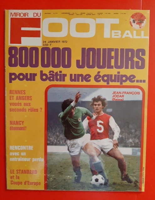 MIROIR DU FOOTBALL N° 107 DOUBLE ASSE FINALE COUPE ST-ETIENNE BORDEAUX CELTIC