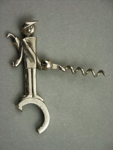 Whw Hagenauer Korkenzieher Golfer Flaschenöffner Golf Corkscrew Wien Austria