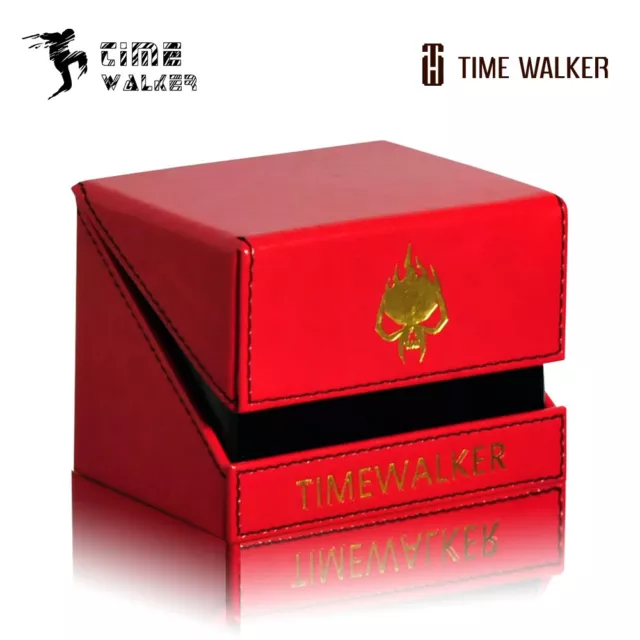 Porta Mazzo Deck Box TimeWalker Spider Red Larger Standard 100 cards