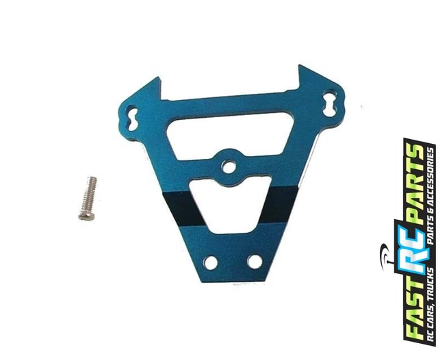 TRAX 7023 - Bulkhead Tie Bars, Front & Rear (blue-anodized Aluminum)/ 2