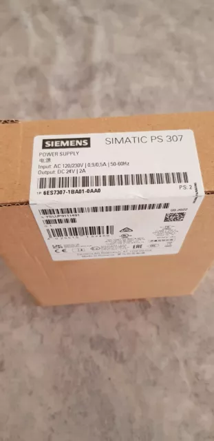 Siemens Simatic Ps 307  6Es7-307-1Ba01-0Aa0