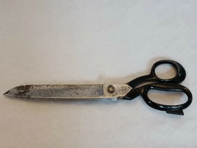 Ancienne Grande Paire De Ciseaux De Couture 12 Pouces