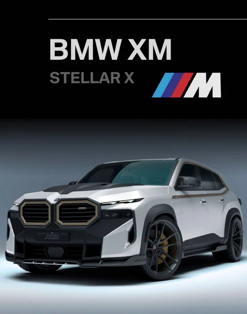 BMW XM 2024 Front Bumper Splitter New Exclusive Edition Xm Parts New