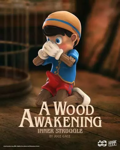 Juce Gace Mighty JAXX A Wood Awakening Donkey (BFF Edition) Figures
