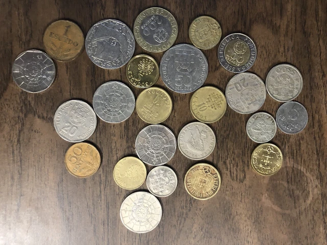 Portuguese Coin Lot 1960s-90s