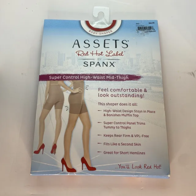 Assets Red Hot Label By Spanx Super Control High Waist Mid-Thigh Control