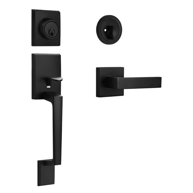 Levier Porte Confidentialite Lot De 10 Leviers De Porte Confidentialité Noir Mat - Serrure Solide + Tournevis - Neuf The Doors 1967