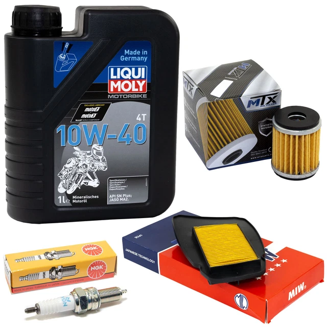 Kit D'entretien Huile 1 L Filtre à Huile Bougie D