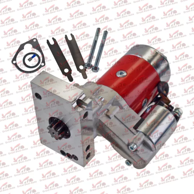 Gear Reduction Mini Starter Motor Hi Torque For Chevy GMC 2kw 3HP 305 350 454 V8 3