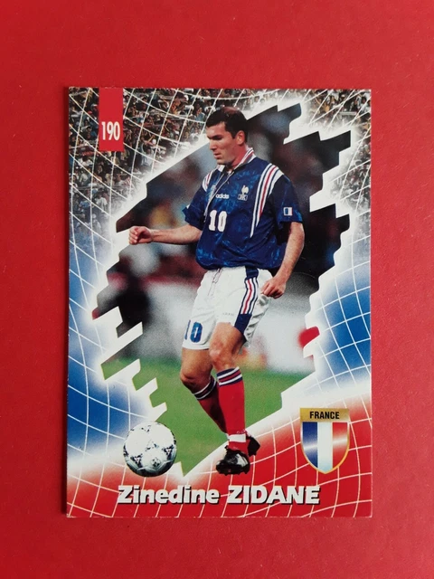 Sticker PANINI FOOT 2007 N°557 Zinédine ZIDANE Equipe de France
