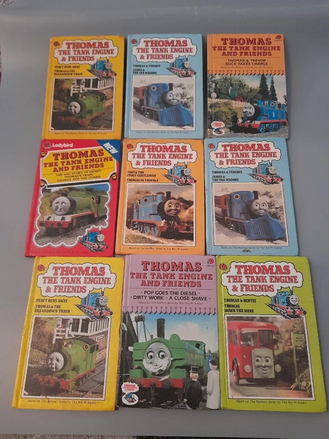 THOMAS THE TANK engine and friends Vintage Ladybird Bundle Of 9 Books £ ...