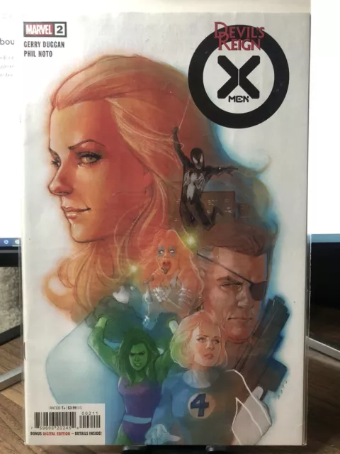 Devil's Reign X-men #2  MARVEL Comics 2022 VF/NM