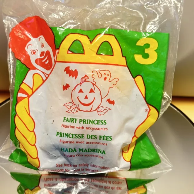 McDonalds Happy Meal Toy - Halloween McNugget Buddies FAIRY PRINCESS 1996 NEW!! 3