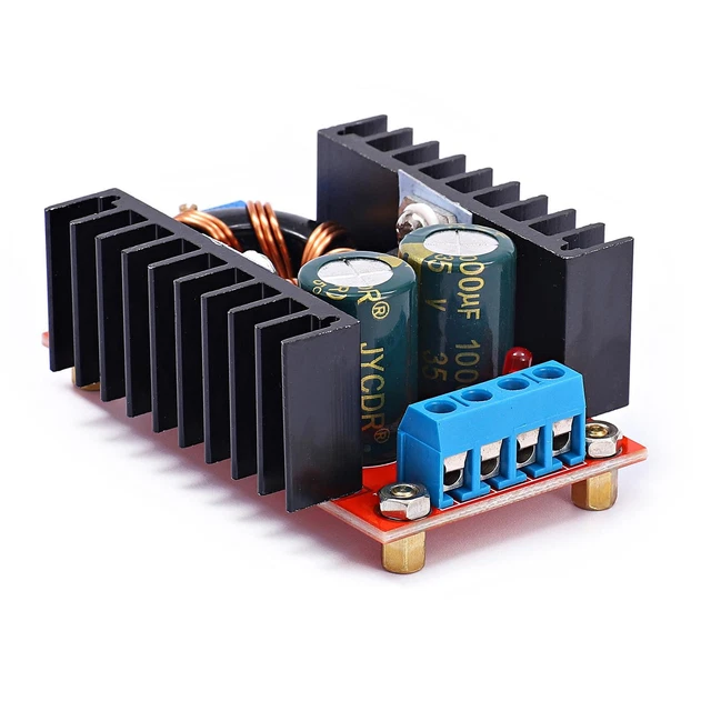 XL4016 150W DC-DC Boost Converter Step Up Power Supply 10-32V to 12-35V ...