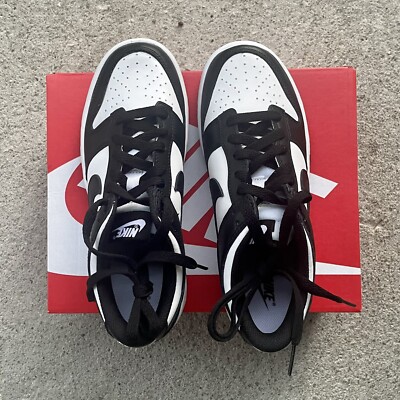 nike dunk low gs panda cw1590 100