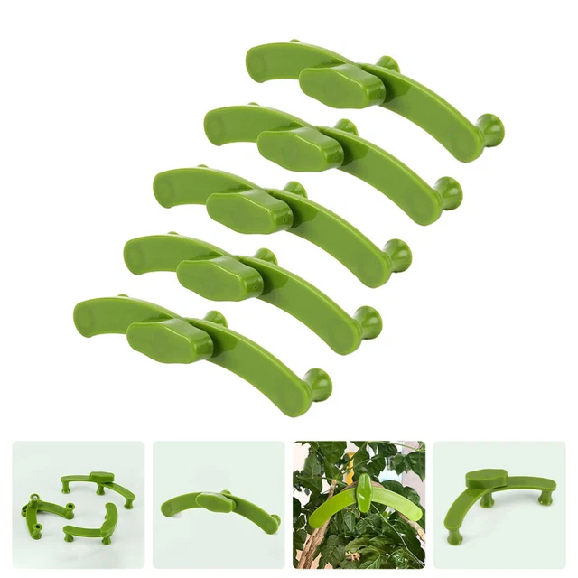 5 Pcs Stem Support Clips Plant Bender Clips Potted Plants Styler