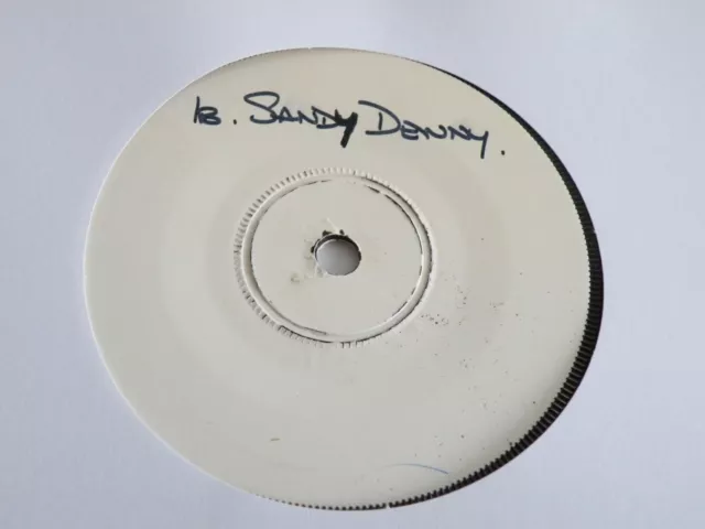 Cat Stevens / Sandy Denny Untitled White Label Promo Ep Uk Island Early 1970S