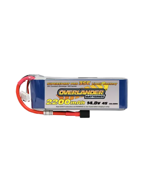 Karting Overlander Lipo Batterie 14.8V 4S Pour Iame X30 2200mAh Kart