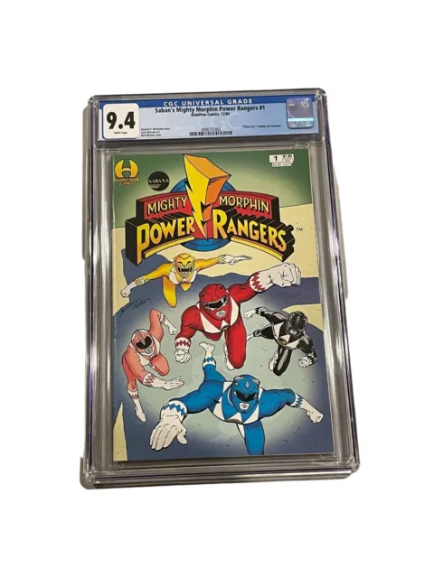 1994 Hamilton Comics Saban’s Mighty Morphin Power Rangers #4 CGC 9.4 Comic Book