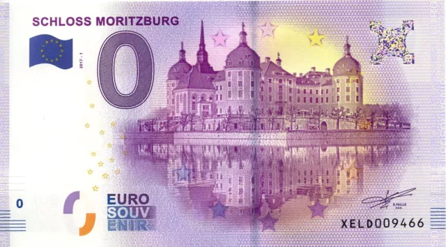 120 0 EURO SOUVENIR Schein 2017-1 SCHLOSS MORITZBURG XELD009466