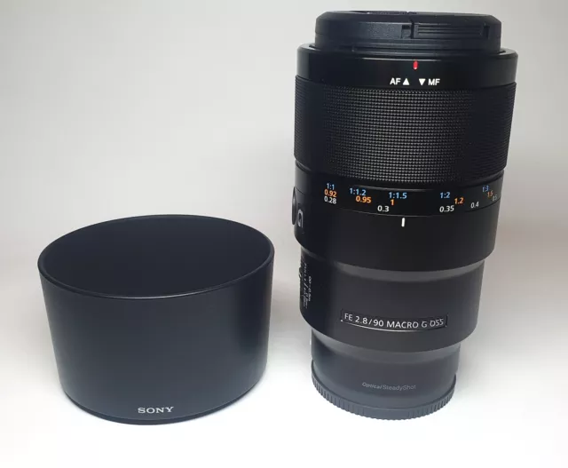 Sony SEL 90 mm F/2.8 G OSS FE für Sony - schwarz