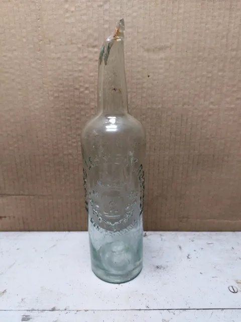 alte Flasche ROSTOCK v.1945