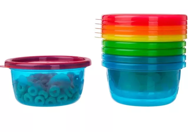 The First Years Take & Toss Spill Proof Sippy Cups Party Pack, Rainbow, 30 Piece 3