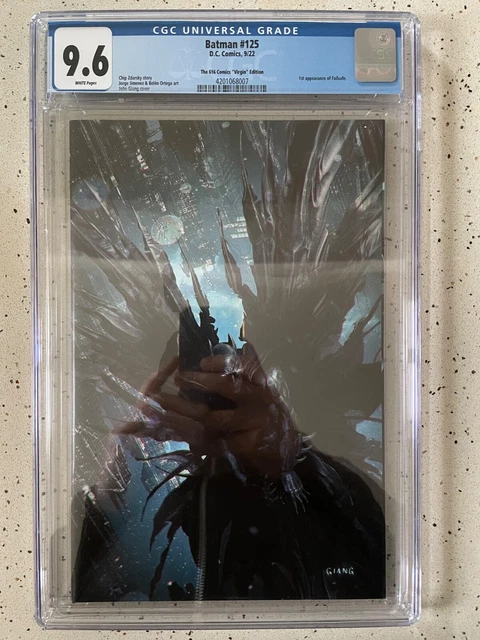 BATMAN #125 CGC 9.6 *John Giang / 616 Comics VIRGIN VARIANT* 1st App Failsafe NM