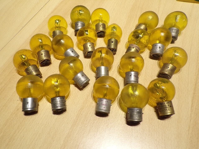 Lot De 2 Ampoules Sully 24V 5W – Type Granulé – Neuves Sans Emballage