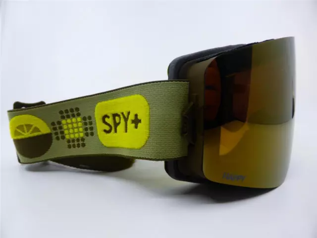 Spy Goggle MARAUDER ELT Tom Wallisch Happy Bronze w/ Gold Spectra Mirror + Spare