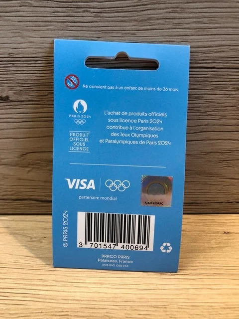 Carnet Officiel Jeux Olympiques Paris 2024 - 2 Petits Carnets Pailletés (Occasion Très Bon état)